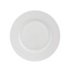 Wheel and Barrow Bone China Rim Side/Entree Plate 20Cm White | Dinner Plates & Side Plates