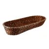 Wheel and Barrow Rattan Long Bread Basket Large 44X17X7Cm | Bread Making Tools & Accessories