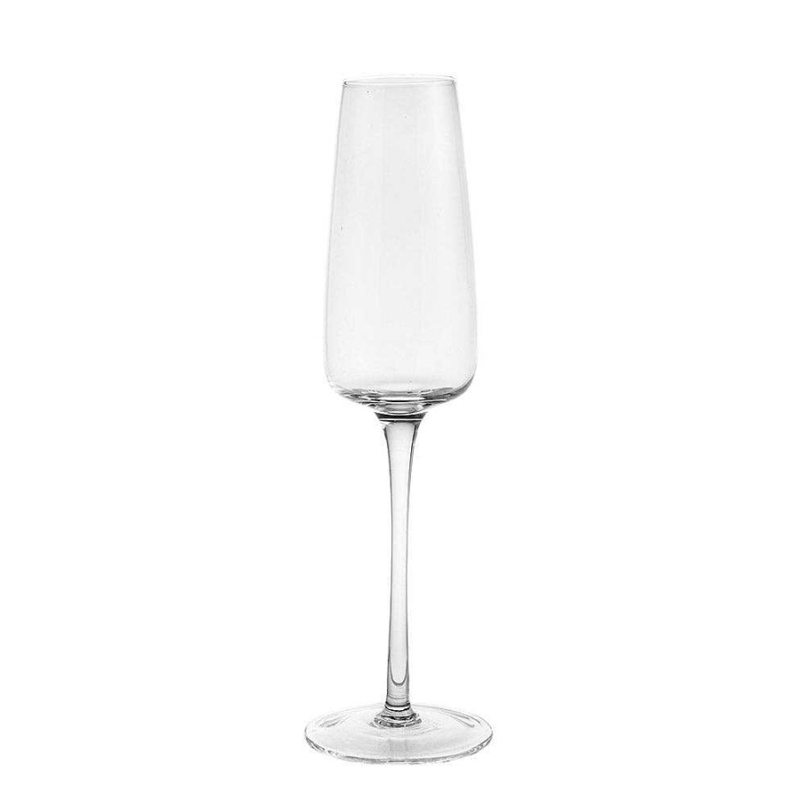 Wheel and Barrow Champagne Flute Clear 220Ml | Champagne