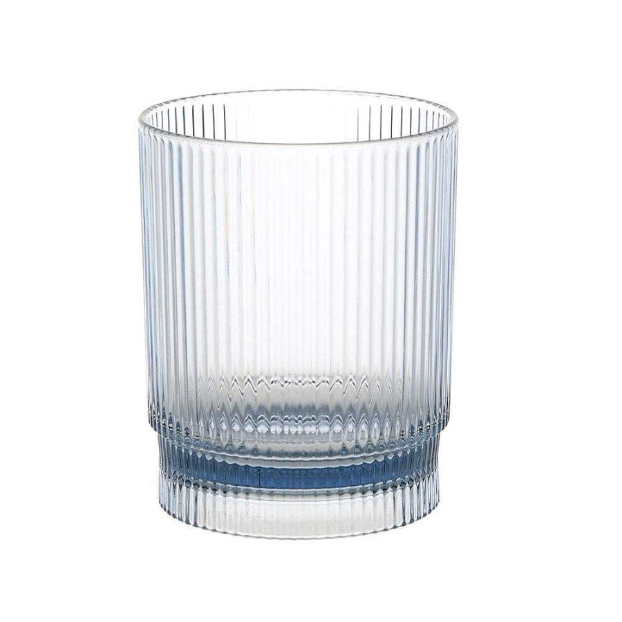 Wheel and Barrow Tumbler Ms Ribbed Blue 285Ml | Outdoor Drinkware