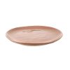 Wheel and Barrow Stoneware Side Plate Clay Pink 20Cm | Stoneware