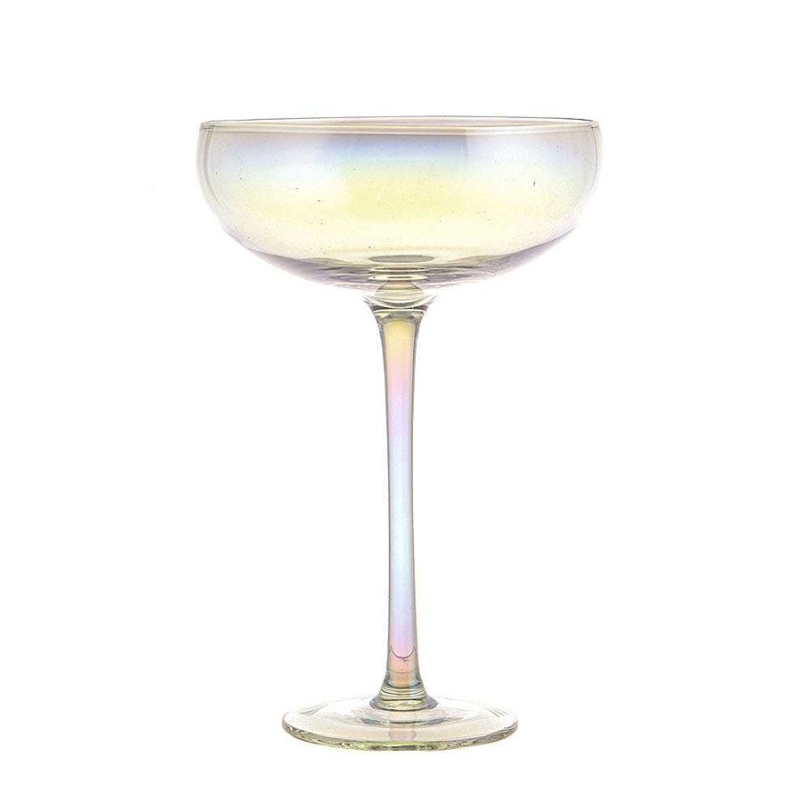 Wheel and Barrow Coupe Glass Pearlised 360Ml | Champagne