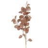 Wheel and Barrow Eucalyptus Spray Light Brown 95Cm | Artificial Florals