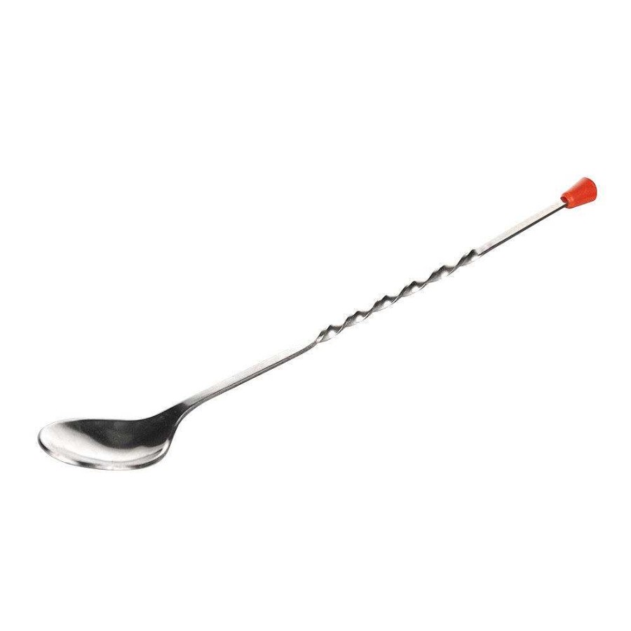 Wheel and Barrow Bar Spoon 33Cm Stainless Steel | Bar Tools & Accessories