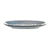 Wheel and Barrow Stoneware Platter Oval Light Blue 37X23Cm | Serving Platters