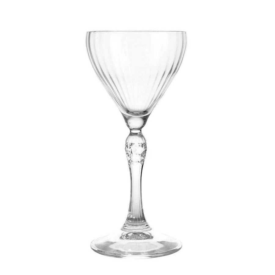 Wheel and Barrow Ribbed Cocktail Glass Nick & Nora America 20 140Ml | Cocktail