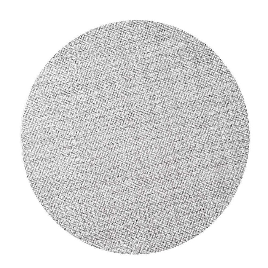 Wheel and Barrow Placemat Round Pvc Grey 35Cm | Placemats