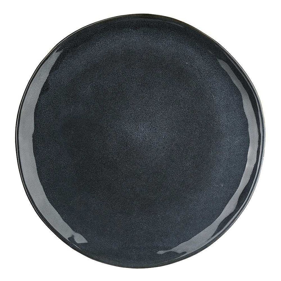 Wheel and Barrow Stoneware Dinner Plate Mediterranean Blue 29Cm | Stoneware