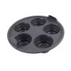 Wheel and Barrow Silicone Muffin Pan 5 Cup 22Cm | Cake Moulds & Accessories