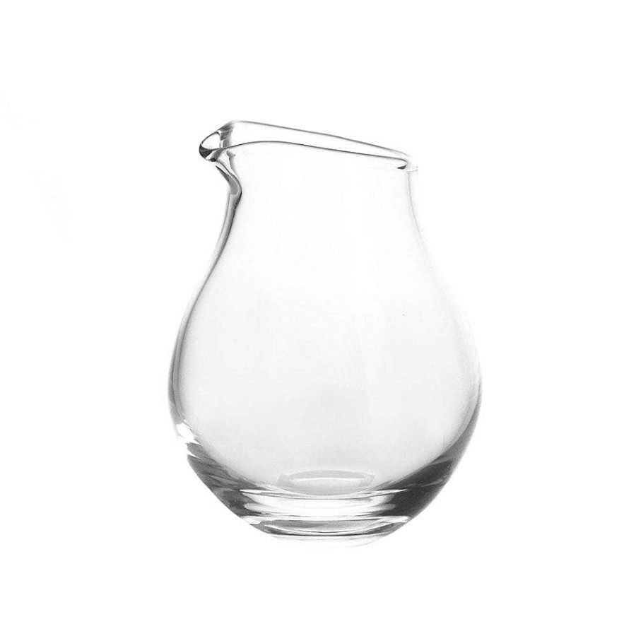 Wheel and Barrow Glass Milk Jug Melkkan 200Ml 11Cm | Accessories