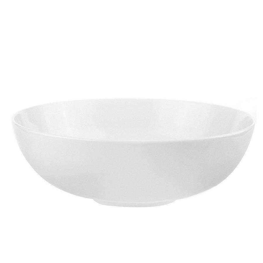 Wheel and Barrow Bone China Coupe Bowl 18.5Cm White | Bone China Coupe