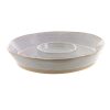 Wheel and Barrow Ceramic Round Chip N' Dip 28Cm | Condiment & Dip Bowls