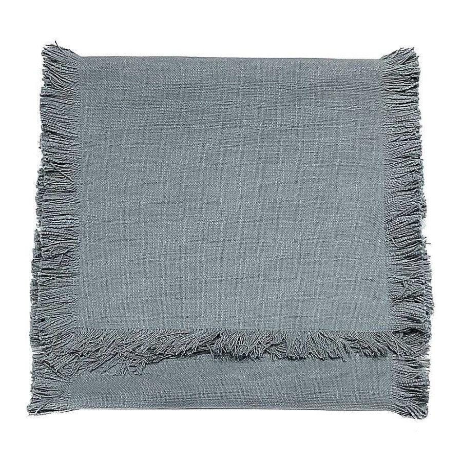 Wheel and Barrow Fringed Runner Grey 40X180Cm | Runners