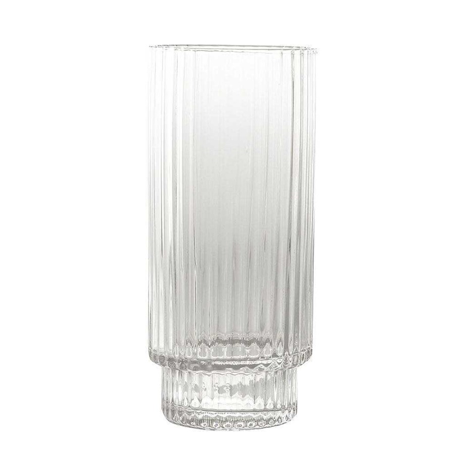 Wheel and Barrow Hi Ball Glass Optic Clear 490Ml | Cocktail