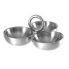 Wheel and Barrow Stainless Steel Condiment Set | Condiments