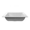 Wheel and Barrow Melamine Bowl Square 37Cm White | Melamine