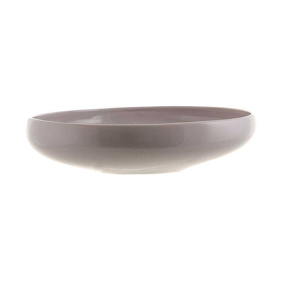 Wheel and Barrow Organic Lilac Platter - Atomic Reactive Small 19.8X19.2X4.4Cm | Serving Platters