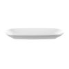 Wheel and Barrow Melamine Coupe Plate/Platter 22X13Cm White | Melamine