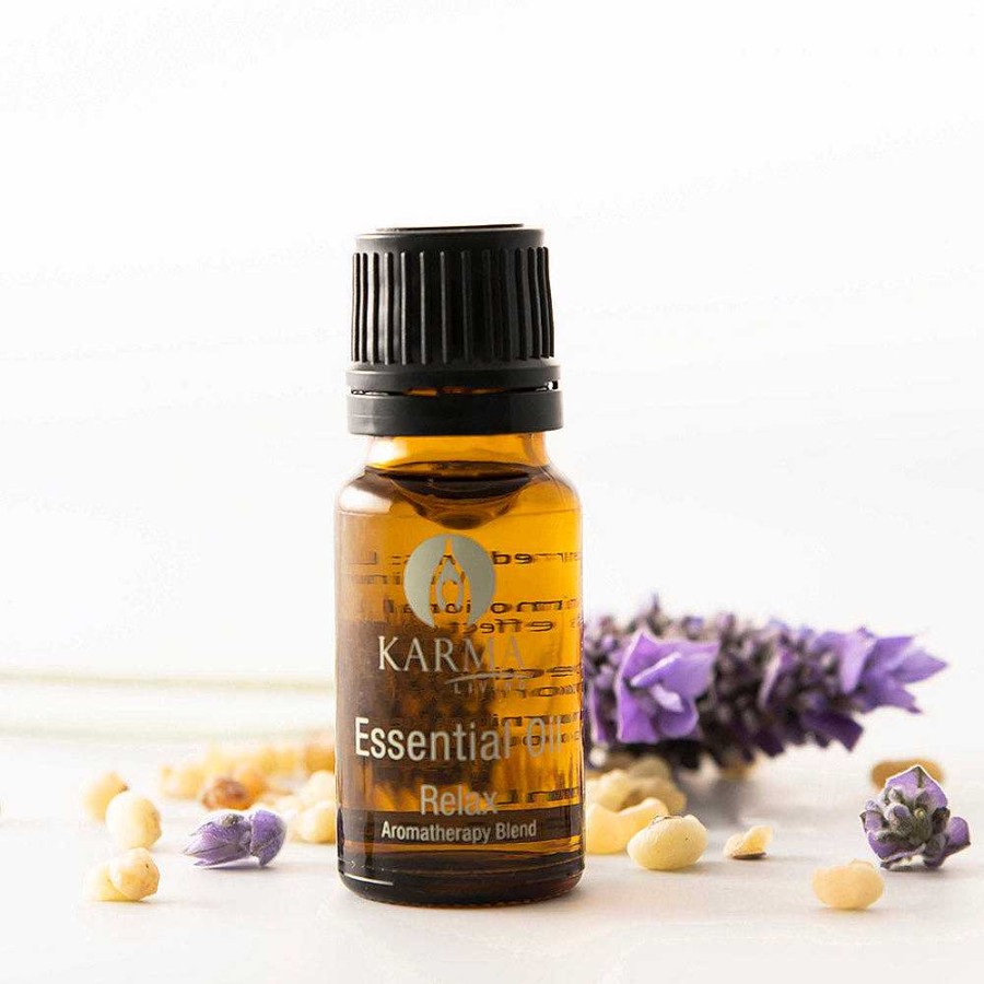 Wheel and Barrow Essential Oil Blend Relax 12Ml | Ultrasonic Diffusers & Essential Oils