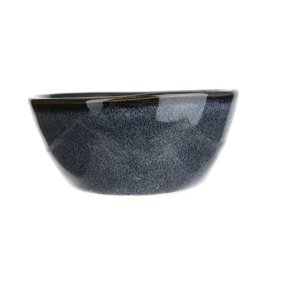 Wheel and Barrow Stoneware Dip Bowl Mediterranean Blue 8.5Cm | Condiments