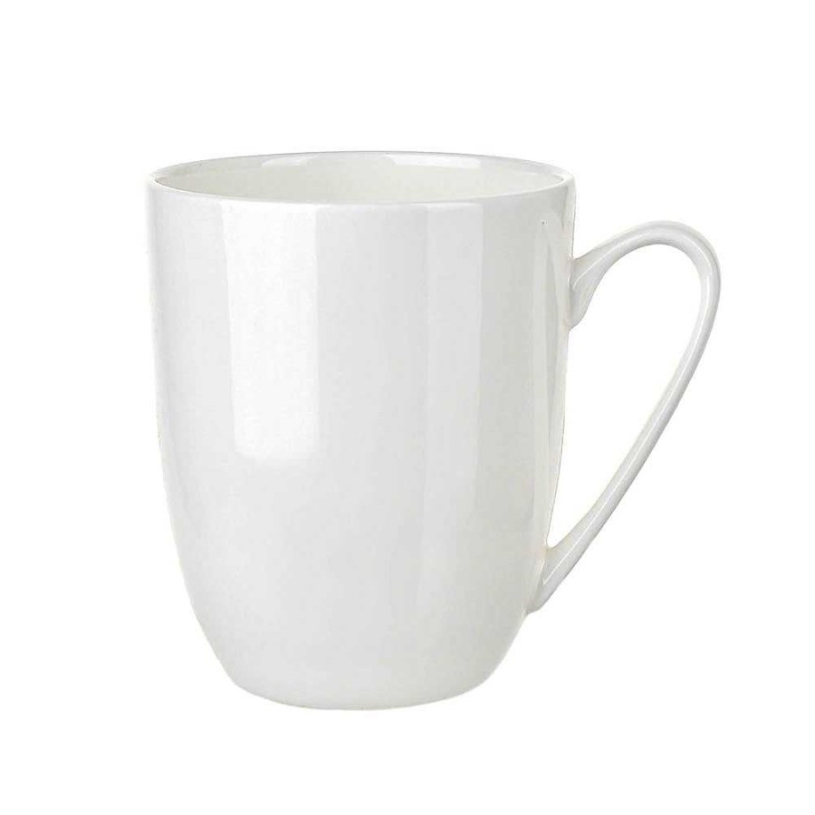 Wheel and Barrow Bone China Coupe Mug 380Ml | Mugs