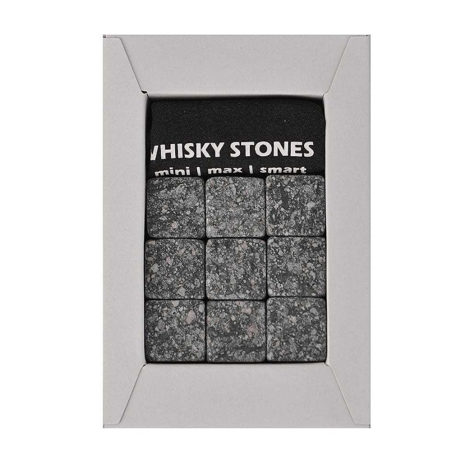 Wheel and Barrow Whisky Stones Marble Set/9 | Whisky